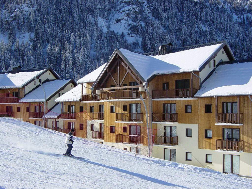 Madame Vacances Residence Les Chalets Du Thabor Valfrejus Exterior foto