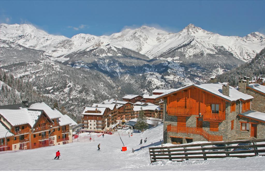 Madame Vacances Residence Les Chalets Du Thabor Valfrejus Exterior foto