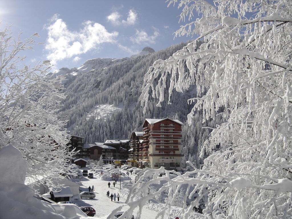 Madame Vacances Residence Les Chalets Du Thabor Valfrejus Exterior foto